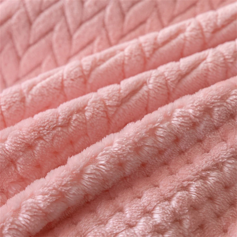 WASART Winter Warm Plush Duvet Cover 220x240 Velvet Fleece Couple Quilt Cover Double Bed Luxury Bedding Set Queen King Size